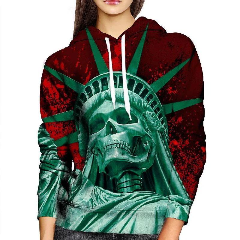 Liberty Or Death Womens Hoodie