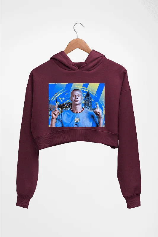 Erling Haaland Crop HOODIE FOR WOMEN