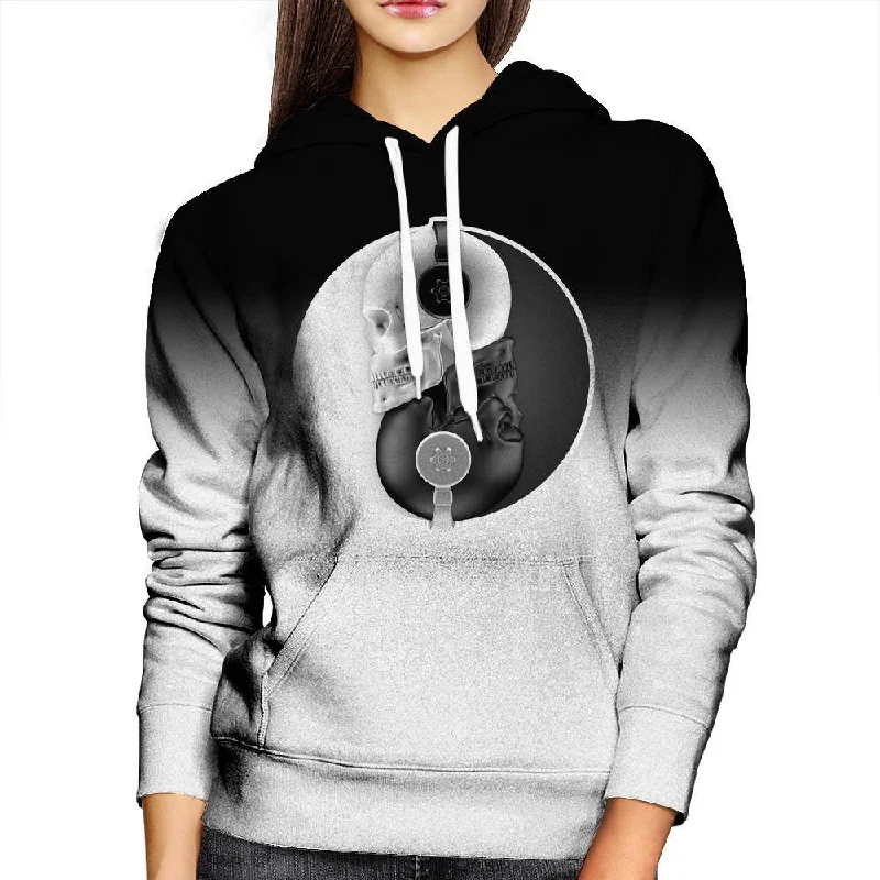 Headphone Harmony Womens Hoodie