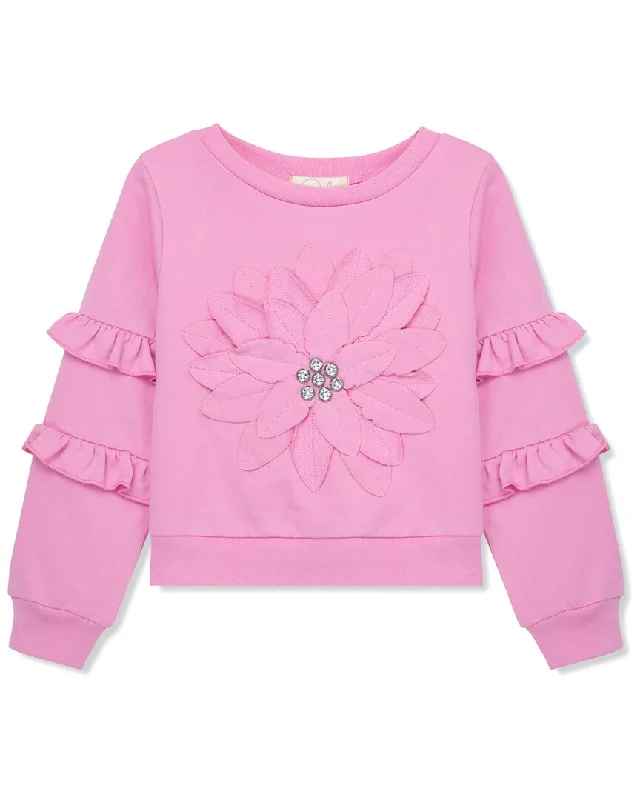 Peek Kids 3D Flower Pullover