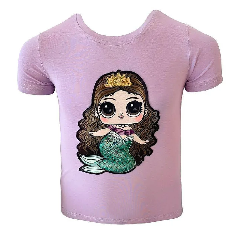 purple mermaid hug