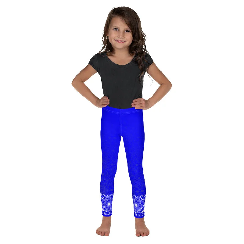 Jhana (Electric Blue) Leggings for Girls