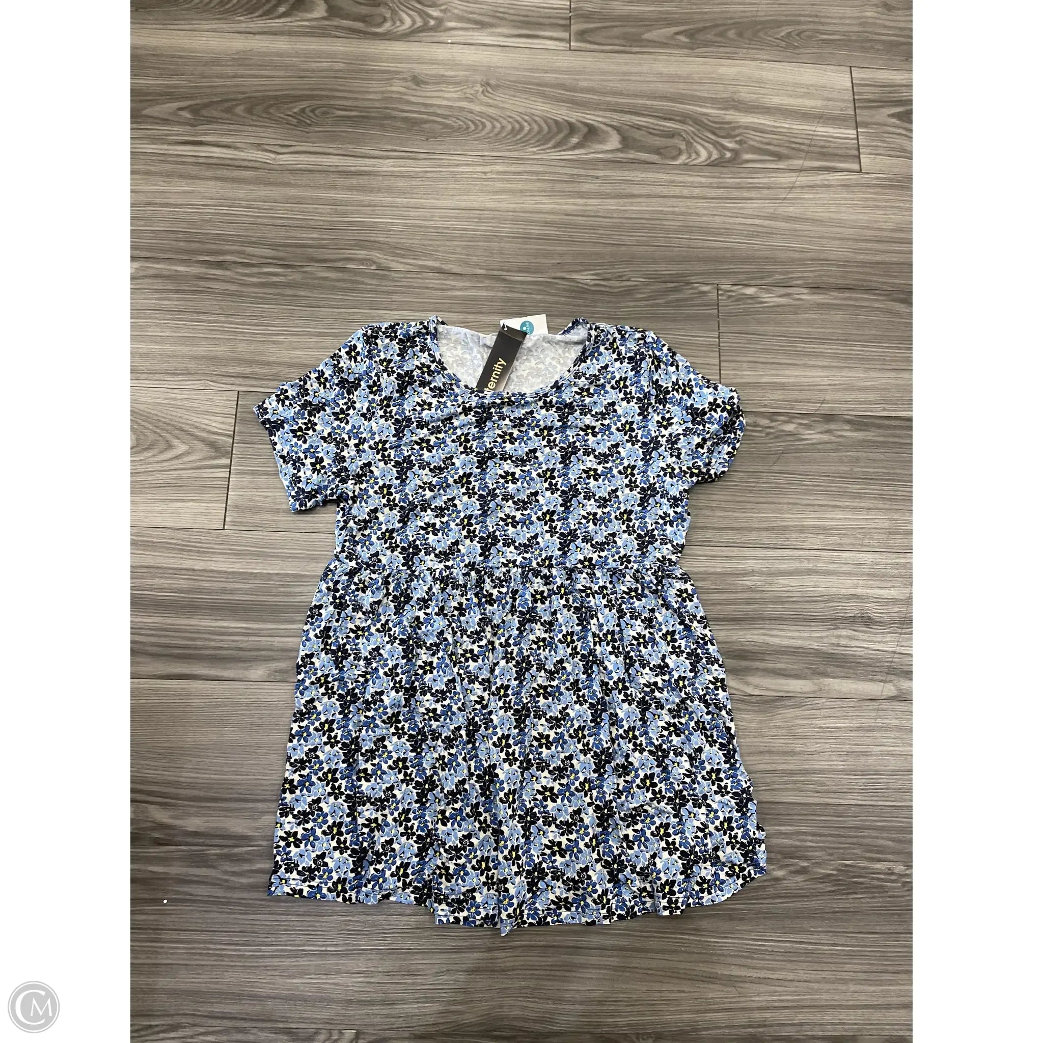 Maternity Top Short Sleeve By Clothes Mentor, Size: Xl