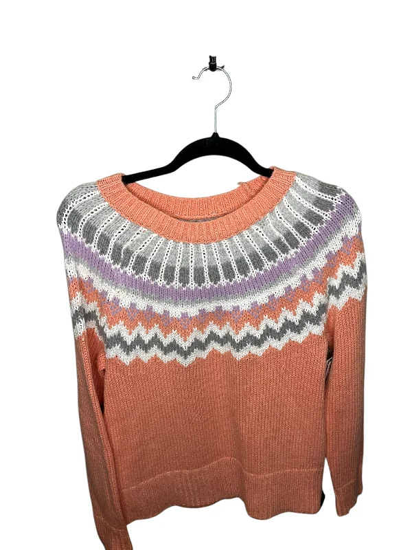 Sweater By Loft In Multi-colored, Size: M
