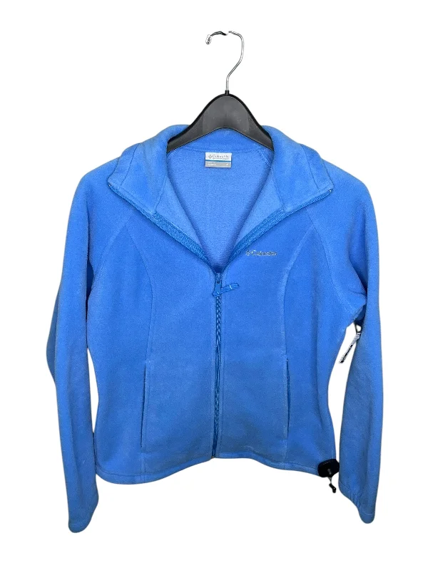 Athletic Jacket By Columbia In Blue, Size: M