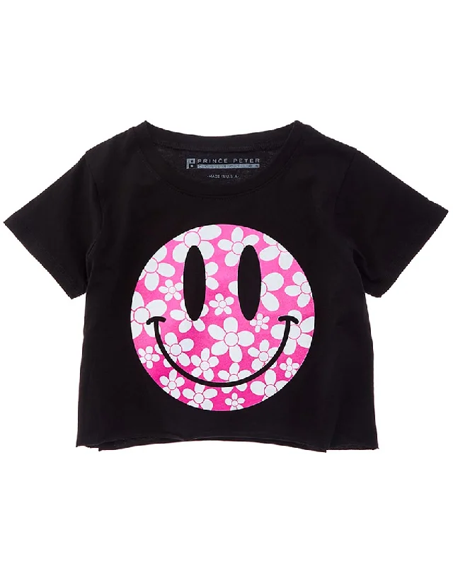 Prince Peter Floral Happy Face T-Shirt