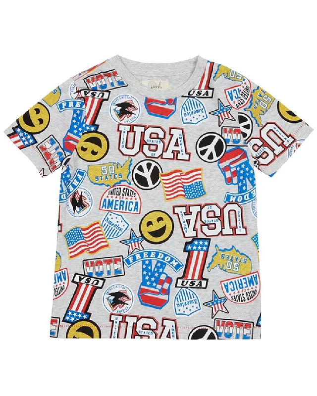 Peek Kids Luca USA Celebration T-Shirt
