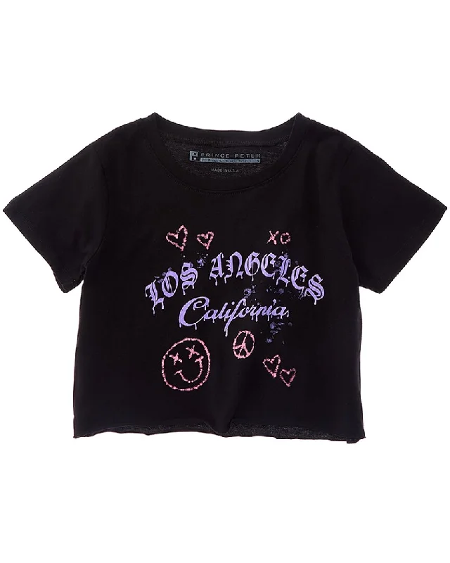 Prince Peter Los Angeles California Crop T-Shirt