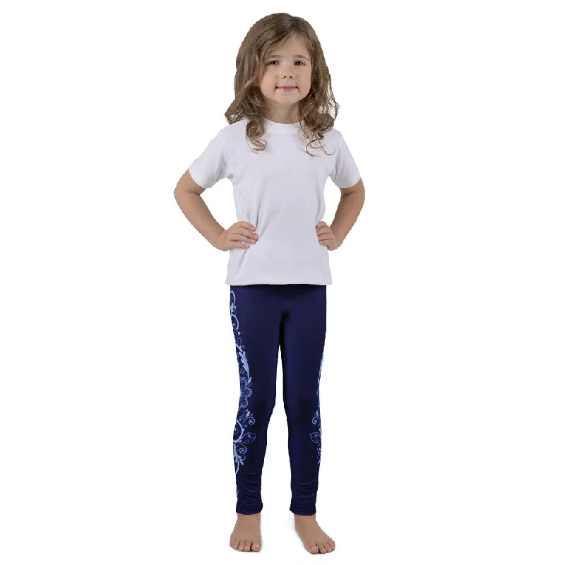Nirvana (Blue) Leggings for Girls