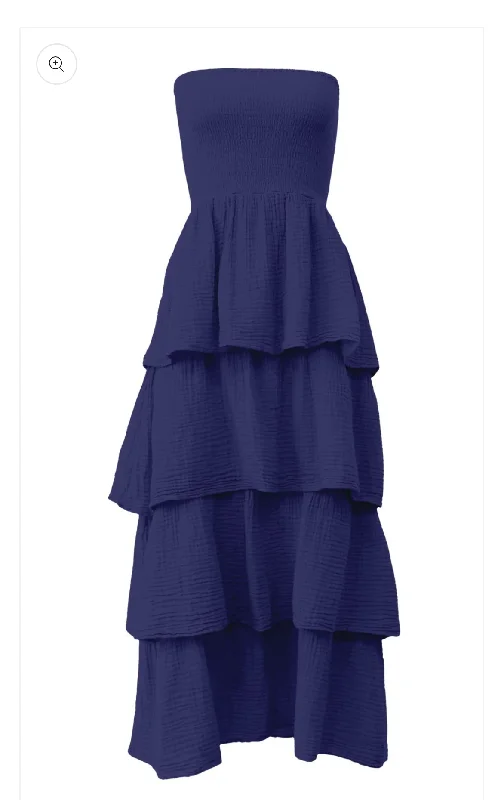 Felicite Tier Maxi Ruffle Dress Y2K maxi dresses