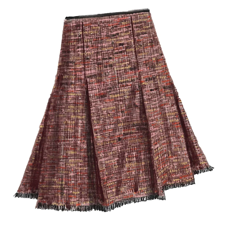1950s Tweed Skirt Printed unclassified skirts